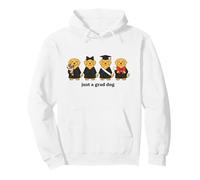 Just a Grad Dog Graduation Golden Retriever Diploma 2026 Pullover Hoodie