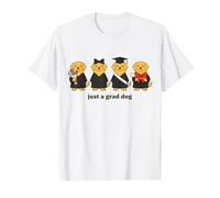 Just a Grad Dog Graduation Golden Retriever Diploma 2026 T-Shirt
