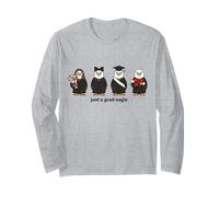 Just a Grad Eagle Graduation Bald Eagle Diploma Class 2026 Long Sleeve T-Shirt