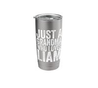Just A Grandma Who Loves Liam Stainless Steel Insulated Tumbler