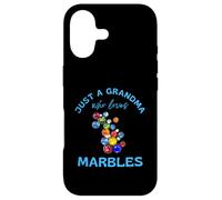 Just a Grandma Who Loves Marbles Design for Marble Players Case for iPhone 17