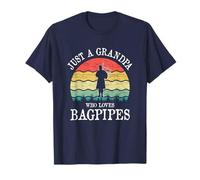 Just A Grandpa Who Loves Bagpipes T-Shirt