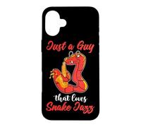 Just A Guy That Loves Snake Jazz Band Members And Musicians Case for iPhone 16 Plus