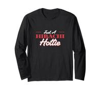 Just A Hibachi Hottie Teppanyaki Japanese Cook Hibachi Chef Long Sleeve T-Shirt