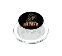 Just A Hill Get Over It Funny Hiking Hiker Gift Vintage PopSockets PopGrip for MagSafe