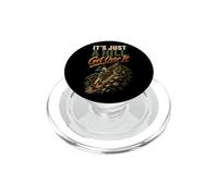 Just A Hill Get Over It Funny Hiking Hiker Gift Vintage PopSockets PopGrip for MagSafe