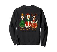 Just a Jolly Goose -Christmas Goose - Merry Goosmas Sweatshirt