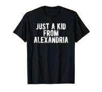 Just A Kid from Alexandria Retro Love Hometown Alexandria T-Shirt