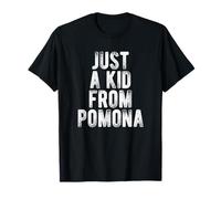 Just A Kid from Pomona Retro Love Hometown Pomona T-Shirt