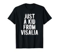 Just A Kid from Visalia Retro Love Hometown Visalia T-Shirt