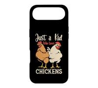 Just a Kid Who Loves Chickens Funny Toddler Chicken Lover Case for iPhone Air