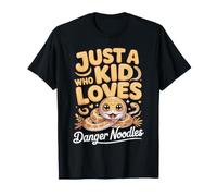 Just a Kid Who Loves Danger Noodles Snake Python T-Shirt