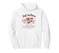 Just A Lab Mama Coquette Bow Design Pullover Hoodie