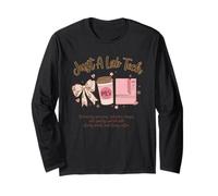 Just A Lab Tech Coquette Bow Graphic Long Sleeve T-Shirt