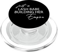 Just A Lash Babe Building Her Empire Lash Artist Lash Tech PopSockets PopGrip for MagSafe