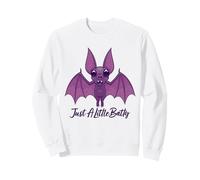 Just A Little Batty Cute Fluttering Bat Sweatshirt