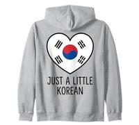 Just A Little Korean Zip Hoodie
