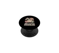 Just A Little Overwhelmed Cute Frog PopSockets Adhesive PopGrip