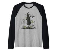 Just a Little Plague Cute Frog Plague Doctor Raglan Baseball Tee