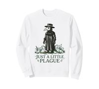 Just a Little Plague Cute Frog Plague Doctor Sweatshirt