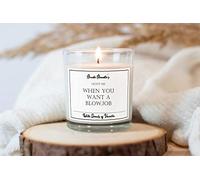 Just A Little Something Funny Crude Candle Sticker/Label | Joke Gift | Novelty Gift | Rude Candle (LABEL ONLY) BJ