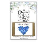 Just A Little Something Teacher Gift | Forget Me Not Seeds | Thank You Gift | Teacher | Teaching Assistant | Nursery Teacher | Childminder |