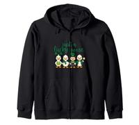 Just A Lucky Goose St Patrick's Day Zip Hoodie