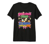 Just A Mama in Her String Cheese Era Retro Toddler Mom Premium T-Shirt