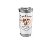 Just A Mama String Cheese Era Coffee Mother Day Coquette Tee Stainless Steel Insulated Tumbler