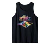 Just A Masterpiece Trying to Master-Peace Mental Health Tank Top