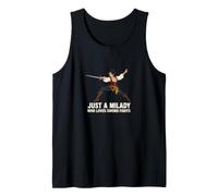 Just a Milady Who Loves Sword Fights Faire Women Tank Top
