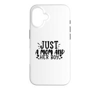 Just A Mom And Her Boy Mother's Day Love Case for iPhone 16