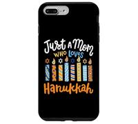 Just A Mom Who Loves Hanukkah Jewish Chanukah Festival Case for iPhone 7 Plus/8 Plus
