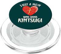 Just A Mom Who Loves Kintsugi Japanese Pottery Art PopSockets PopGrip for MagSafe
