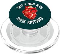 Just A Mom Who Loves Kintsugi Japanese Pottery Art PopSockets PopGrip for MagSafe