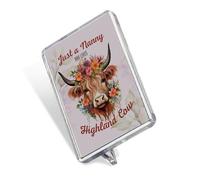 Just a Nanny Who Loves Highland Cows - The Perfect For Mother's Day, Fridge Magnet