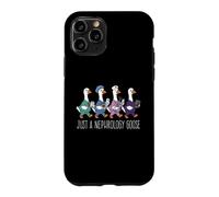 Just A Nephrology Goose Funny Kidney Specialist Nurse Doctor Case for iPhone 11 Pro