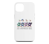 Just A Nephrology Goose Funny Kidney Specialist Nurse Doctor Case for iPhone 13