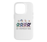 Just A Nephrology Goose Funny Kidney Specialist Nurse Doctor Case for iPhone 14 Pro