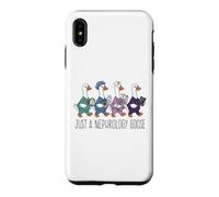 Just A Nephrology Goose Funny Kidney Specialist Nurse Doctor Case for iPhone XS Max