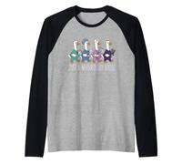 Just A Nephrology Goose Funny Kidney Specialist Nurse Doctor Raglan Baseball Tee