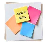 Just A Note Card for a Friend, Family Member, Colleague, Relative, Special Someone - A Little Note - Plain Simple Card - Message for Someone You Care About