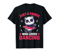Just a Panda Who Loves Dancing Funny Dancer Panda Lover T-Shirt