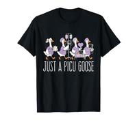 Just A PICU Goose Funny Pediatric Intensive Care Nursing T-Shirt