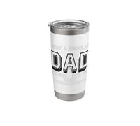 Just A Regular Dad Trying Not to Raise Commies Patriotic Stainless Steel Insulated Tumbler