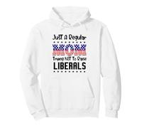 Just A Regular Mom Trying Not To Raise Liberals For Moms Pullover Hoodie