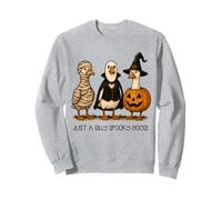 Just A Silly Spooky Goose Halloween Tee Mummy Vampire Geese Sweatshirt