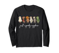 Just A Spooky Capybara Halloween Capybara Halloween Costume Long Sleeve T-Shirt