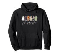 Just A Spooky Capybara Halloween Witch Zombie Mummy Skeleton Pullover Hoodie