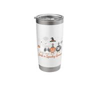 Just a Spooky Goose Creeping Through The Shadows Halloween Stainless Steel Insulated Tumbler